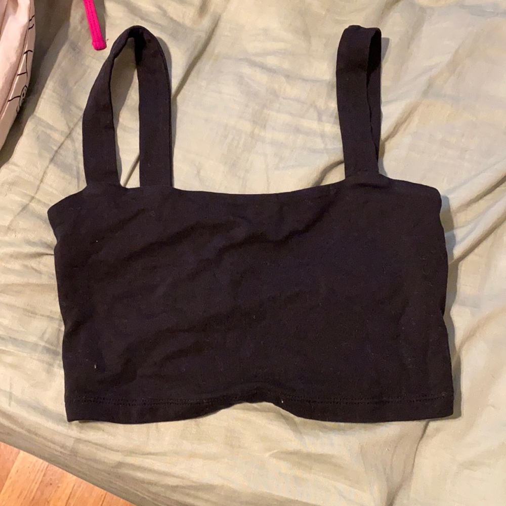 Black forever 21 crop tank